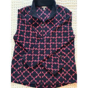 Classic Talbots Zip-Up Long-Sleeve Cardigan Jacket Size LP